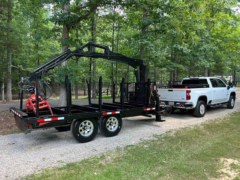 Portable Sawmill Lumber Trailer