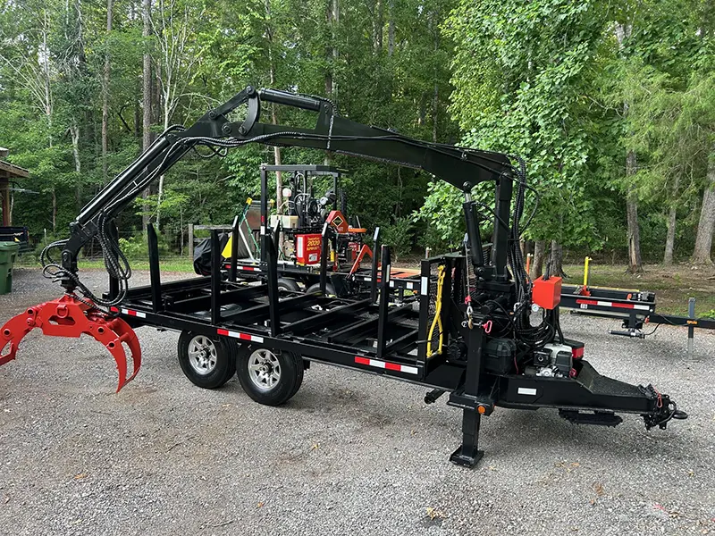 Portable Sawmill Log Trailer